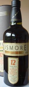 WHISKY LISMORE  Speyside 12 år single malt  0,7 liter 40 pct